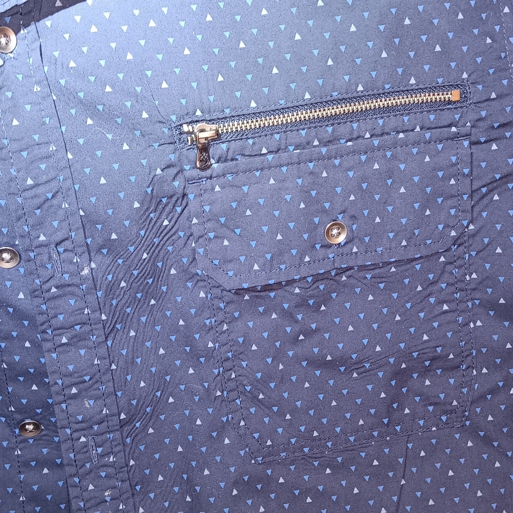 Rock & Republic Men's XXL short sleeve button down - Picture 3 of 6